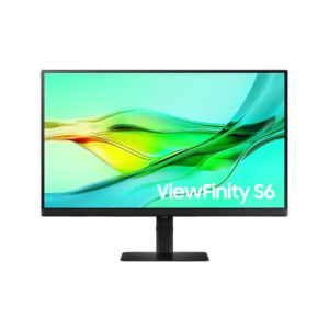 27" SAMSUNG VIEWFINITY S6 SAMLS27D604UAEXXP-D000 FLAT QHD 2560X1440 IPS PANEL 5MS 100HZ HDMI DP USB-C BLACK